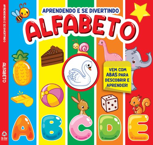 Livro Aprendendo e se Divertindo - Alfabeto