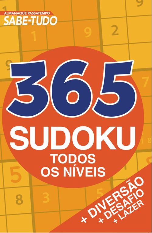 Almanaque Passatempo - Sabe tudo - 365 Sudoku - Todos os níveis