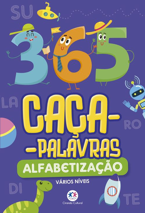 365 Caça-Palavras - Alfabetização