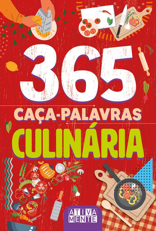 365 caça-palavras - Culinária