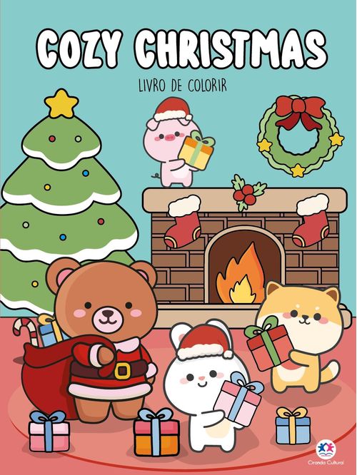 Cozy Christmas - Para Colorir