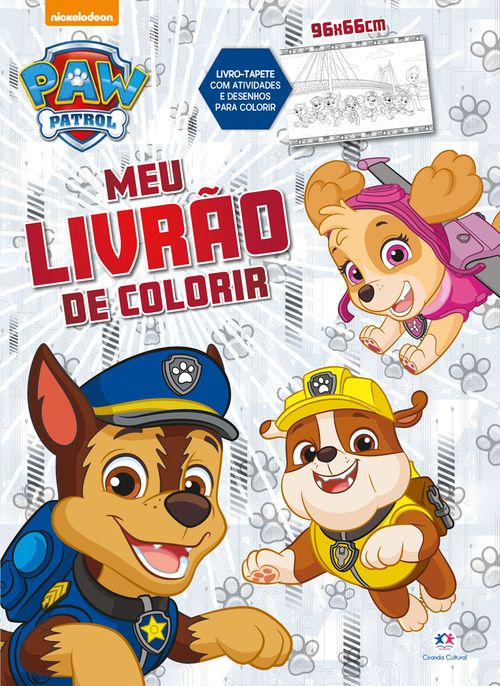 Patrulha Canina - Meu livrão de colorir