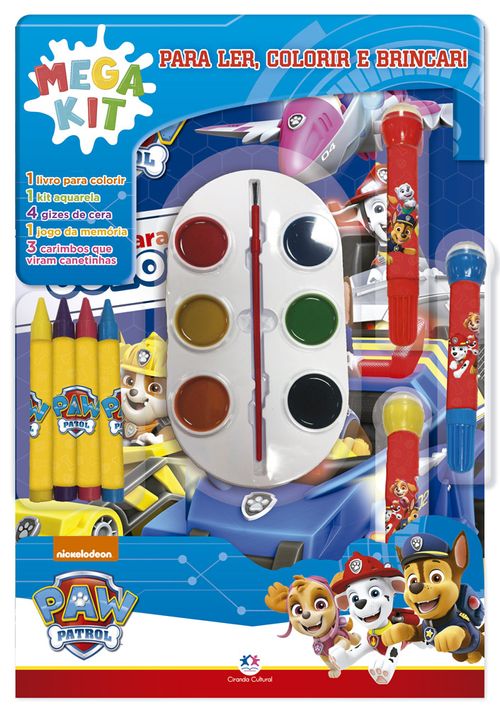 Patrulha Canina - Ler, Colorir e Brincar
