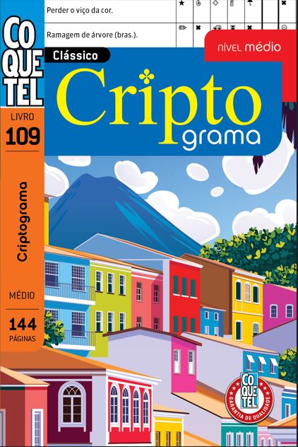 Livro Coquetel Criptograma 109