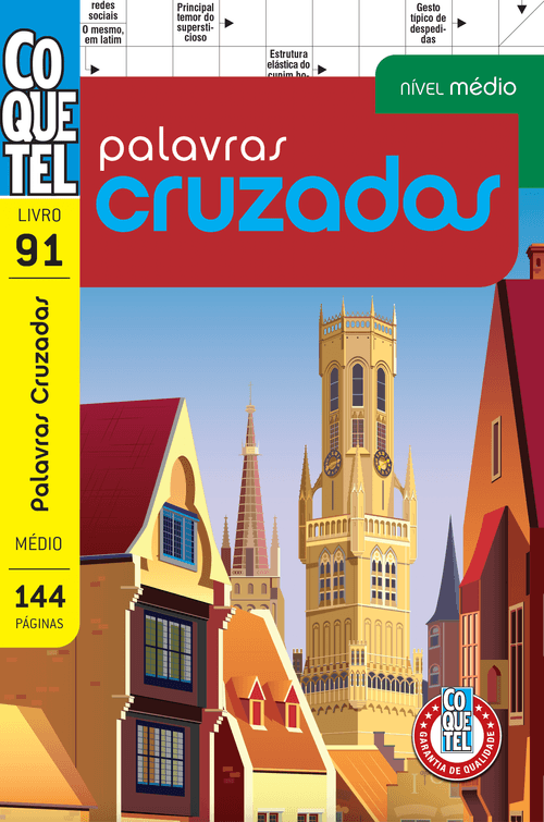 Livro Coquetel Palavras-Cruzadas 91