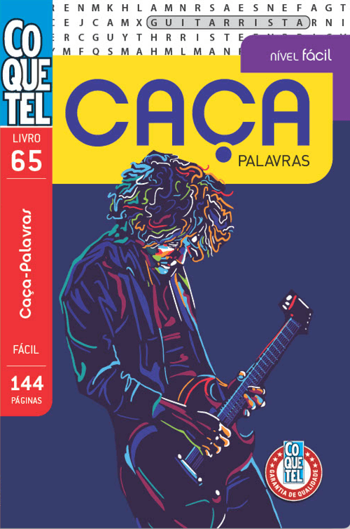 Livro Coquetel Caça-Palavras 65