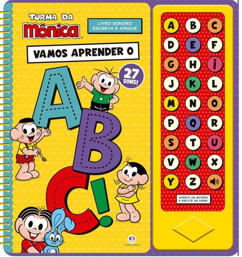 Turma da Mônica - Vamos aprender o ABC