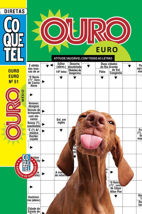 Livro Coquetel Ouro Euro 51