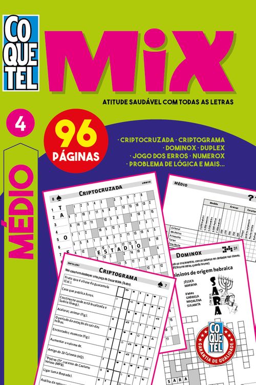 Livro Coquetel Mix 4
