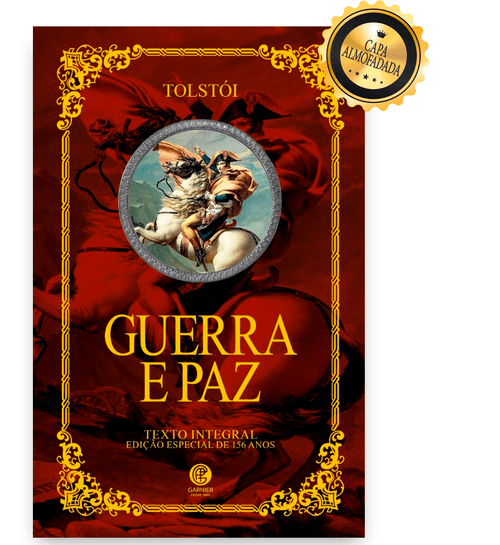 Guerra e Paz - Edição de Luxo Almofadada