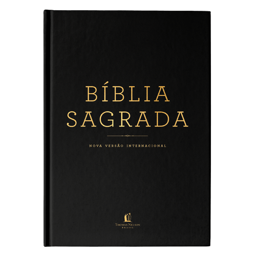 Bíblia NVI, Capa Dura, Preta, Econômica, Clássica