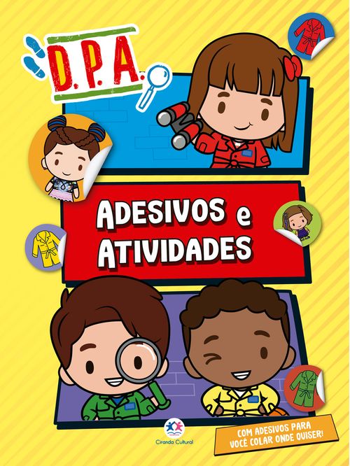 Detetives do Prédio Azul - Adesivos e atividades