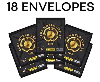 Kit com 18 Envelopes de Figurinhas FIFA World Cup 2025