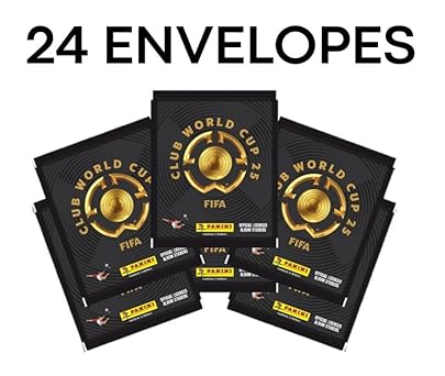 Kit com 24 Envelopes de Figurinhas FIFA World Cup 2025