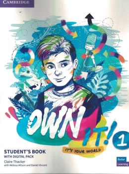 Own It! 1 Student´s Book With Digital Pack - 1st Ed