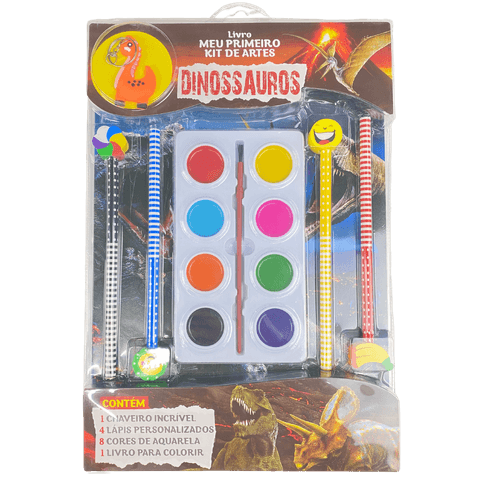 Meu Primeiro Kit de Artes - Dinossauros