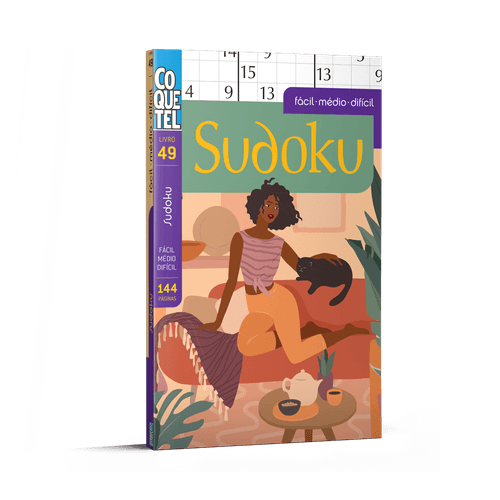 Livro Coquetel Sudoku FC/MD/DF Ed 49