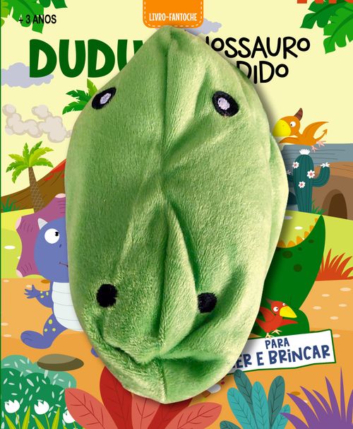 Livro Fantoche - Dudu, O Dinossauro Perdido