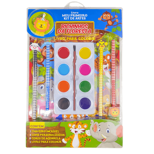 Meu Primeiro Kit de Artes - Bichinhos da Floresta