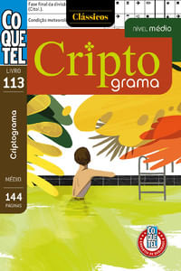 Livro Coquetel Criptograma 113 S/P