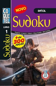 Livro Coquetel Sudoku Dificil 1